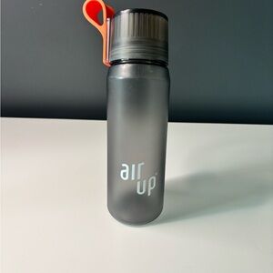 Air Up Reusable Water Bottle - Gray w/ Orange Handle (No Scent Pods)